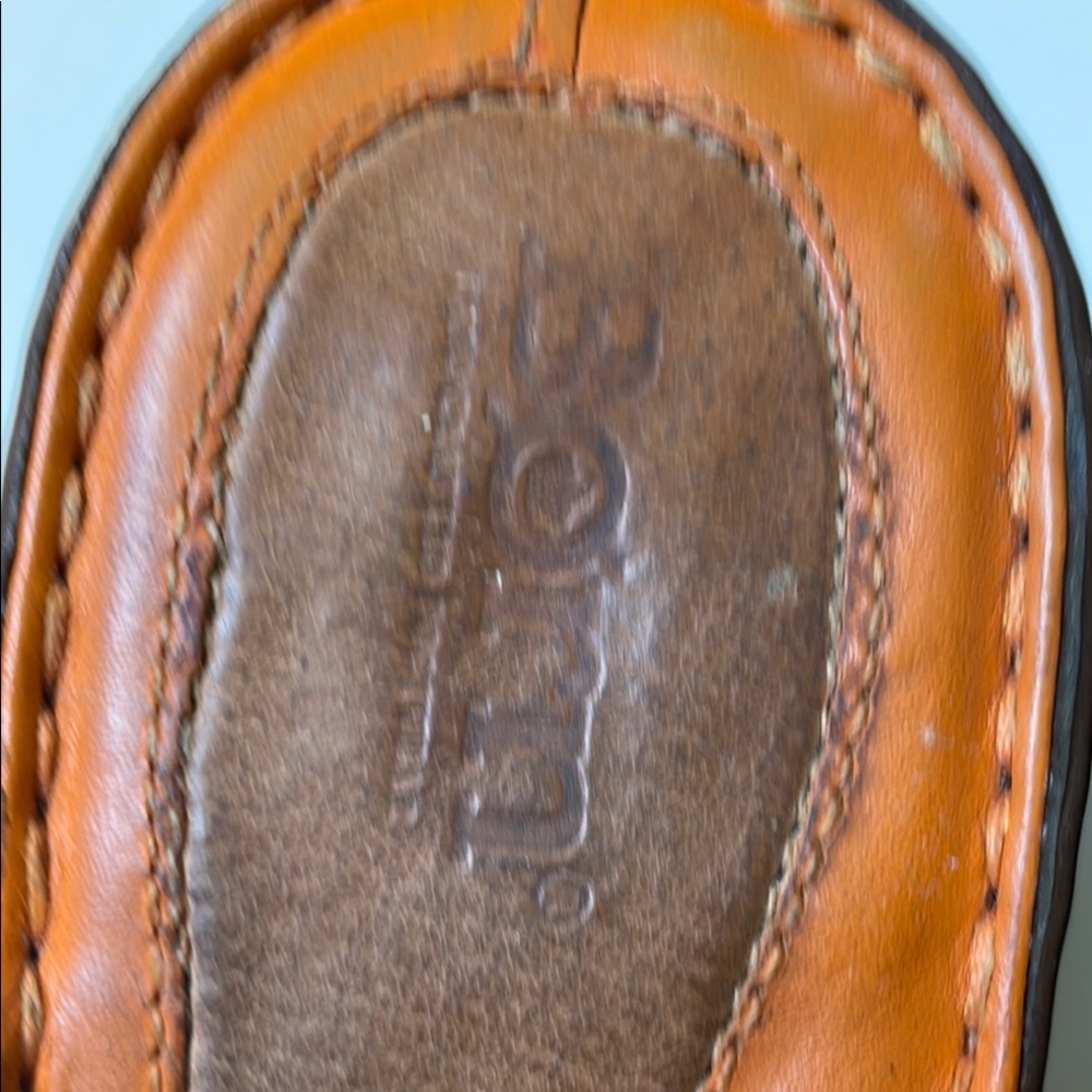 Born Women's Orange Sandals - Picture 4 of 7
